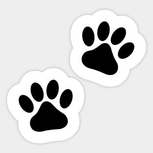 Dog Paw , for Dog Lover,Dog Mom ,Triple layer , for Dog Walking,Dog Mama Sticker Sticker